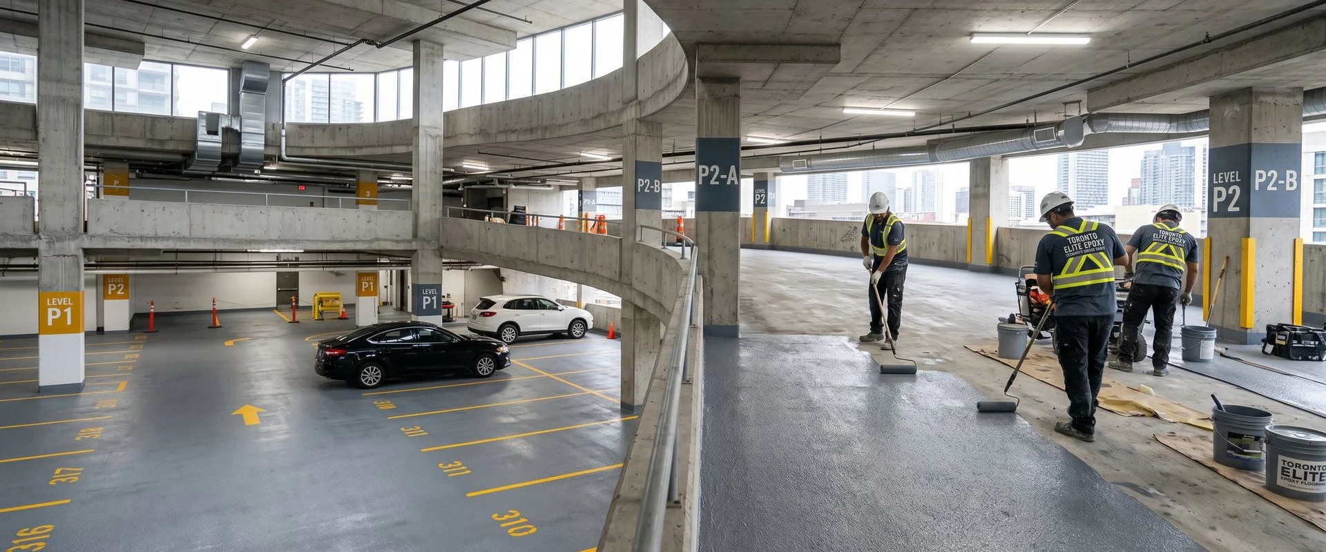 Parking Garage & Aircraft Hangar Epoxy