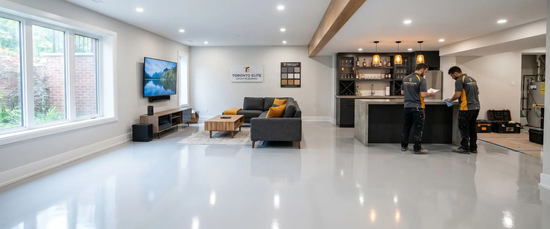 Basement Epoxy Flooring