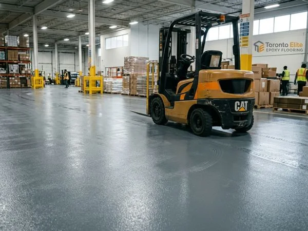 Warehouse Epoxy Flooring project 1