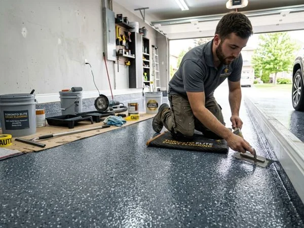 Epoxy Floor Repair & Recoat project 3