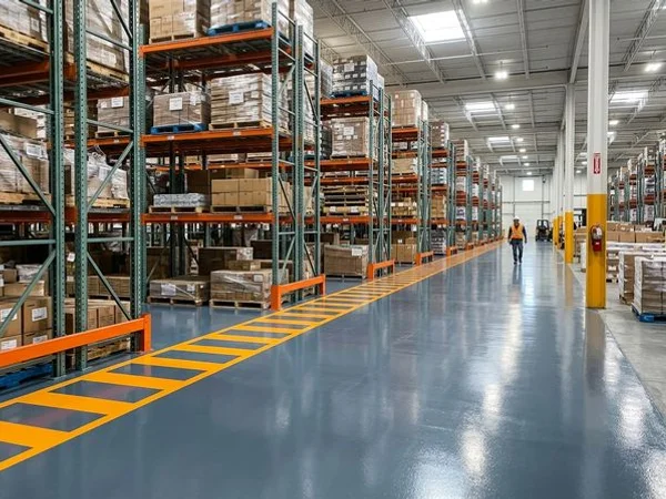 Warehouse Epoxy Flooring project 4